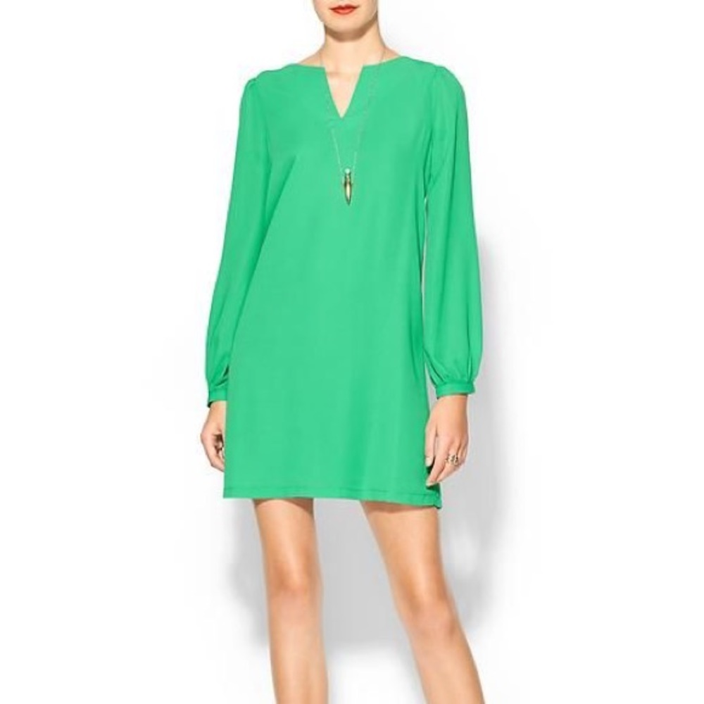 Tinker road green dress
